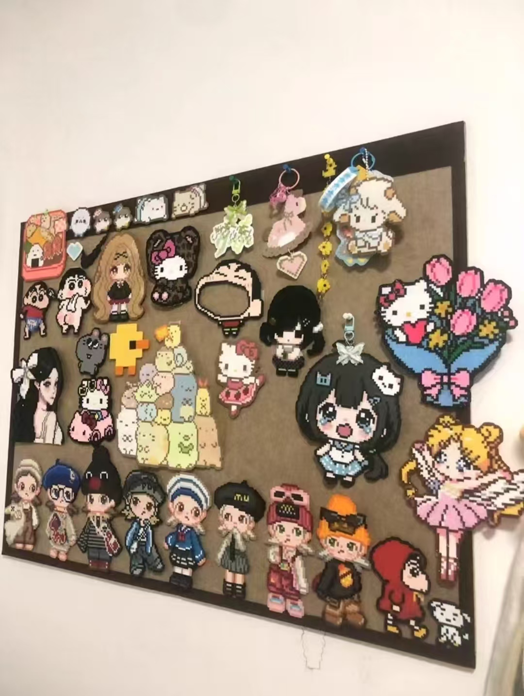拼豆工坊 · 拼豆生成器·真实作品展示墙